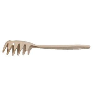 Tailor Made Products Slotted Spaghetti Server USA Spoon Pasta Fork Measure Beige